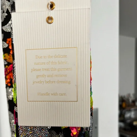 NWT Mac Duggal Vibrant Floral Backless Dress - Picture 6 of 7